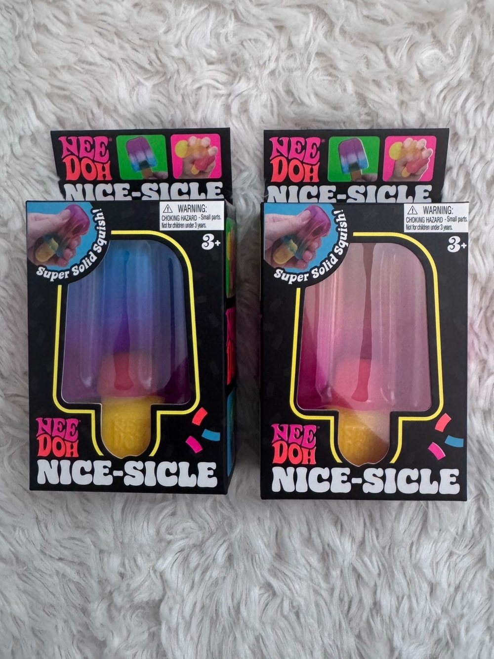 BNIB Schylling NeeDoh Nice-Sicle Squishy Bundle - Authentic